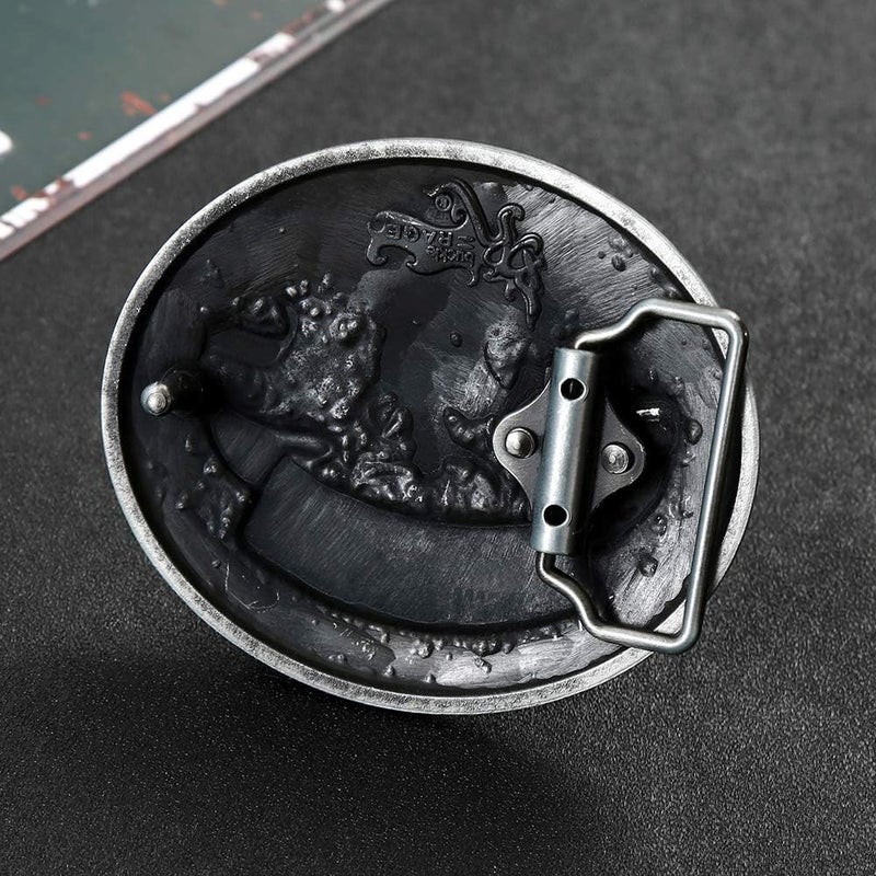 KDG Western Belt Buckle Vintage Cowboy Up Belt Buckle for Men Women - Image 5